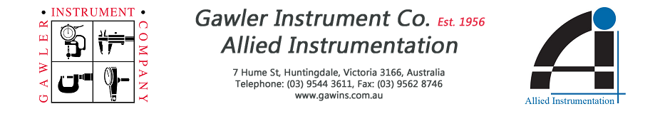 Gawler Instrument Company, Allied Instrumentation -- Proudly Since 1956